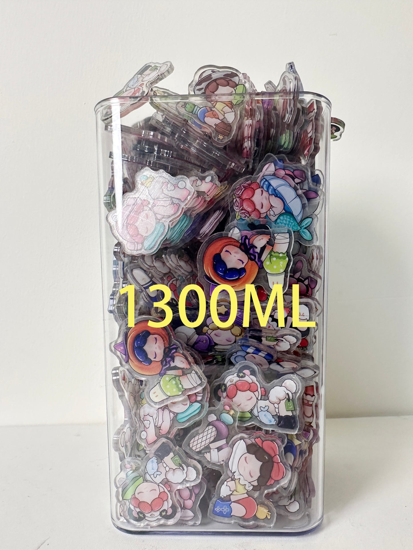 Acrylic DIY Charms resin from Bucket (live room)