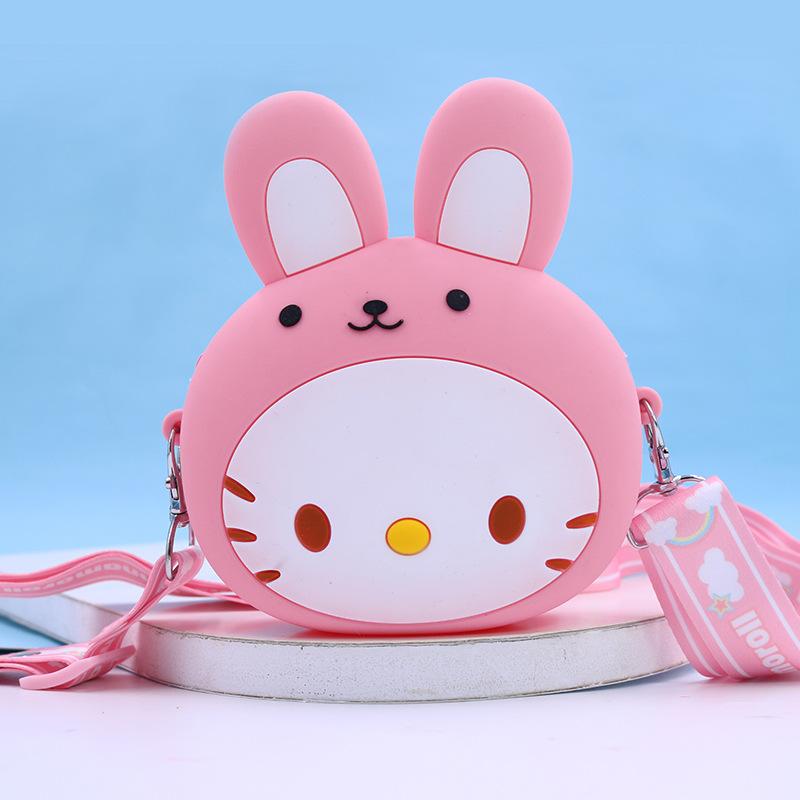 Sanrio Cute Cartoon Character Messenger Shoulder Bag Anime Toy Bag