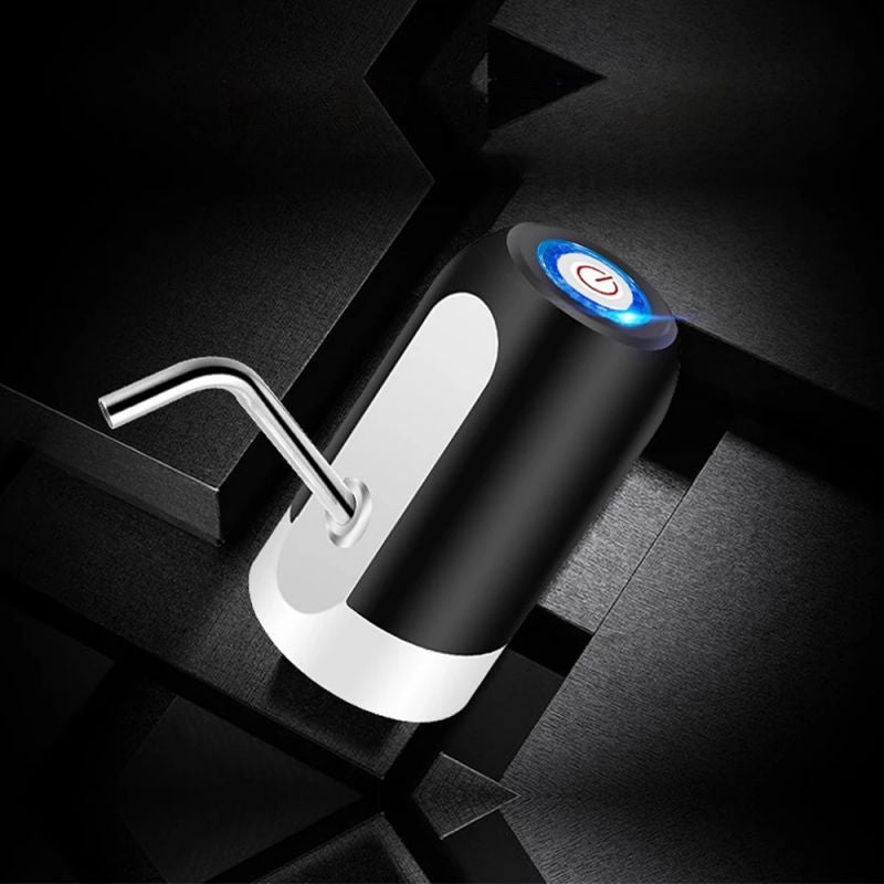 Wireless Water Dispenser High Pressure Electric Water Pump for Barreled Water Bottle LED Light USB Rechargeable Vacum Pump