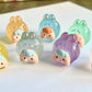 Zodiac cartoon round rolling resin accessories mobile phone chain pendant pendant