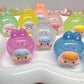 Zodiac cartoon round rolling resin accessories mobile phone chain pendant pendant