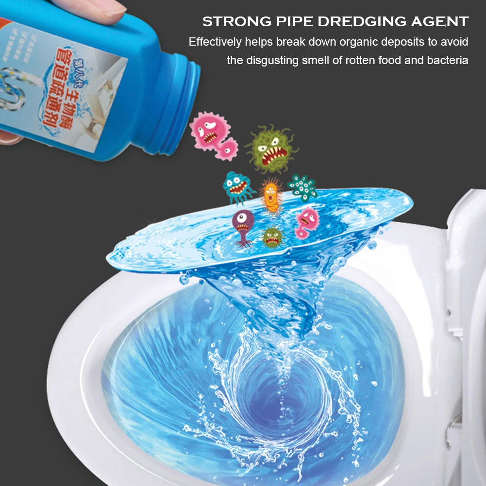 Kitchen Sink Sewer Cleaning Agent Remove Oil Pollution Washbasin Toilet Bathtub Pipe Cleaning Sticks Household Cleaning Products