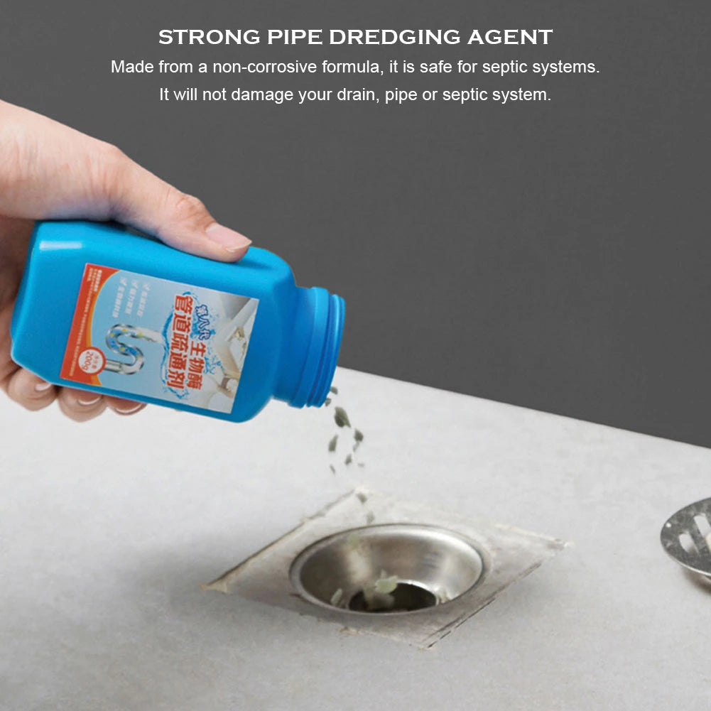 Kitchen Sink Sewer Cleaning Agent Remove Oil Pollution Washbasin Toilet Bathtub Pipe Cleaning Sticks Household Cleaning Products