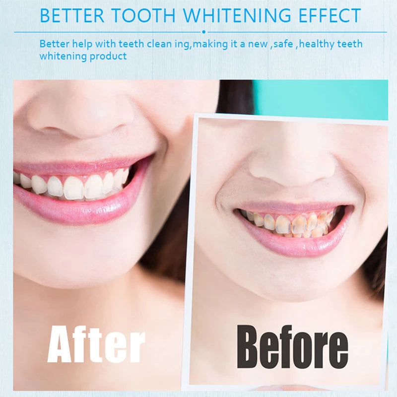 14PCS Teeth Whitening Strips Mint Scented Teeth Cleaning Gel Bleaching Tape Tooth Whitener Oral Care Dental Hygiene Bright-Strip