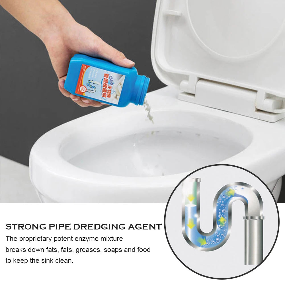 Kitchen Sink Sewer Cleaning Agent Remove Oil Pollution Washbasin Toilet Bathtub Pipe Cleaning Sticks Household Cleaning Products