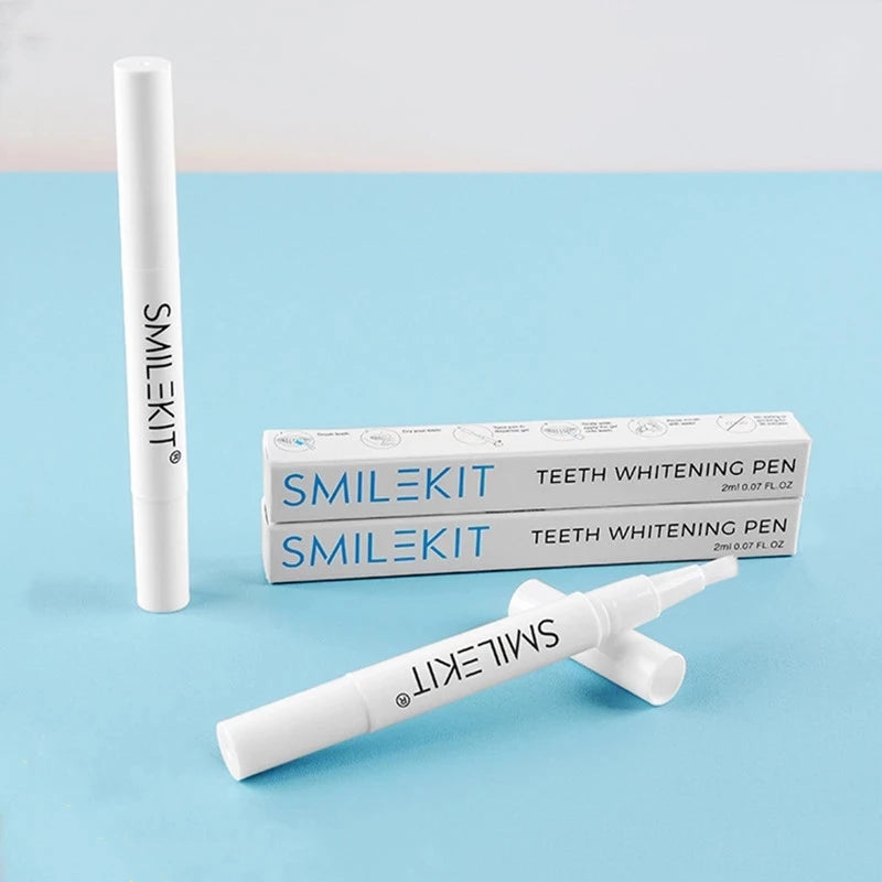 Teeth Whitening Gel Pen Oral Care Remove Stains Cleaning Tools Tooth Whitening Products Dental Supplies SMILEKIT