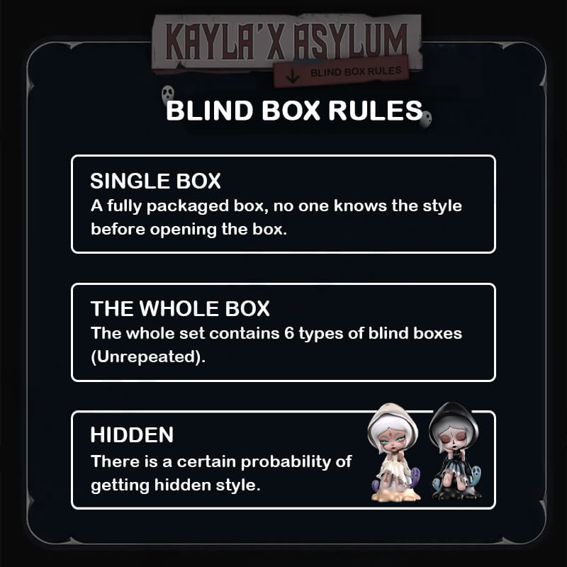 Kayla'Ⅹ Asylum Blind Box - KIKAGoods