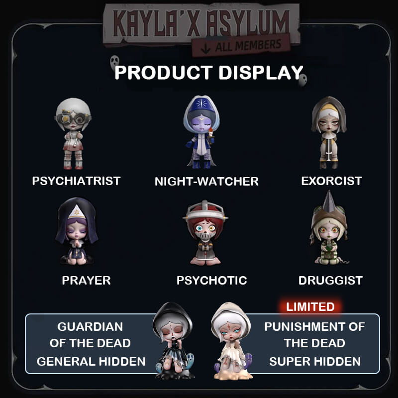 Kayla'Ⅹ Asylum Blind Box - KIKAGoods