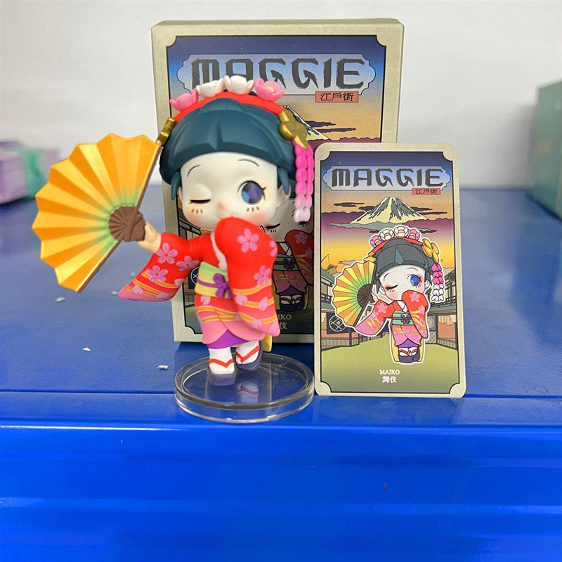 Caja Ciega Japón Samurai Maggie Edo Street Theme Series Caja Ciega Juguete  Sorpresa Muñeca Caja Ciega Guess Bag Juguetes Modelo Kawaii Regalo Mystery  Box 230808 De 139,95 €