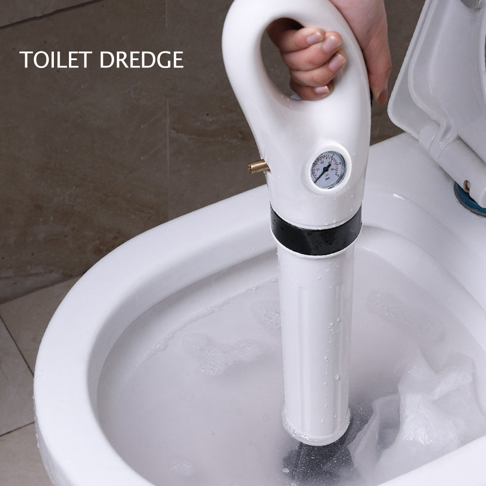 Toilet Dredge Sewer Household Artifact WC Pipeline Blockage Tool Suction High Pressure Pneumatic Pipe Dredger Sewer Unblocker