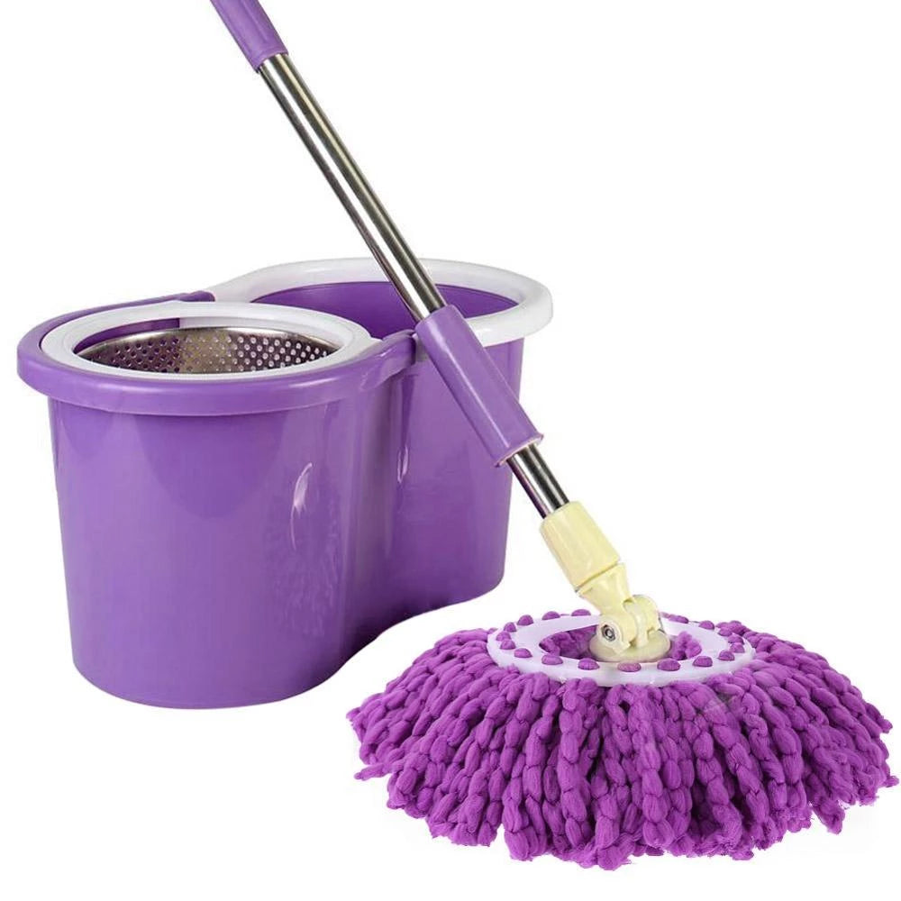 1PC 360 Degree Microfiber Mops Head Home Clean Tools Refill For 360 Magic Easy Spin Rotating Replacement Automatic Mop