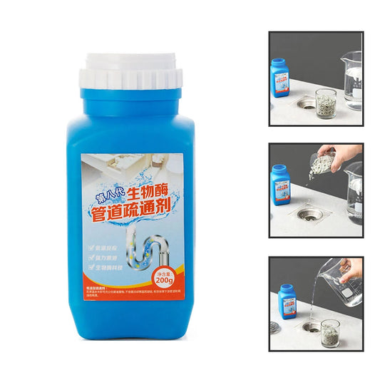 Kitchen Sink Sewer Cleaning Agent Remove Oil Pollution Washbasin Toilet Bathtub Pipe Cleaning Sticks Household Cleaning Products